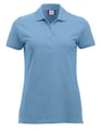Dames Polo Clique Classic Marion 028246 Licht Blauw